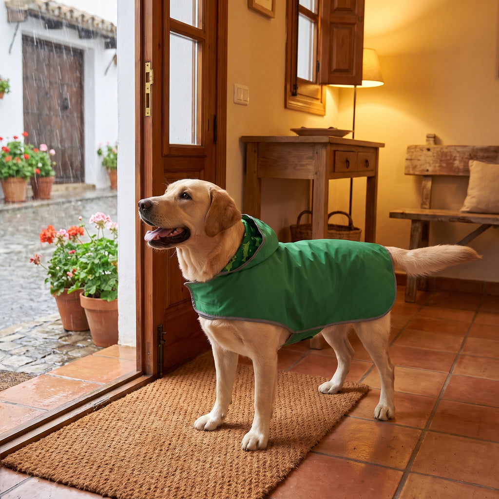 Chubasquero Reversible Impermeable para Perros