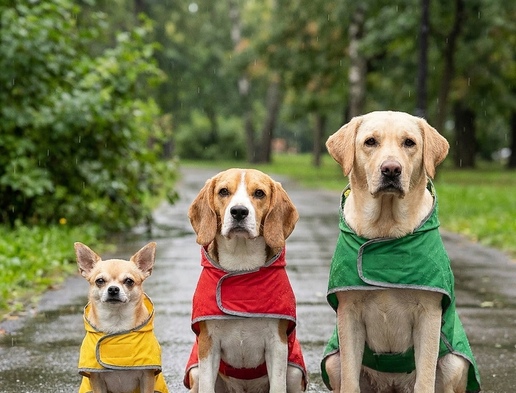 Chubasquero Reversible Impermeable para Perros